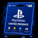 PlayStation Store Gift Card — Crédito R$60