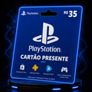 PlayStation Store Gift Card — Crédito R$35