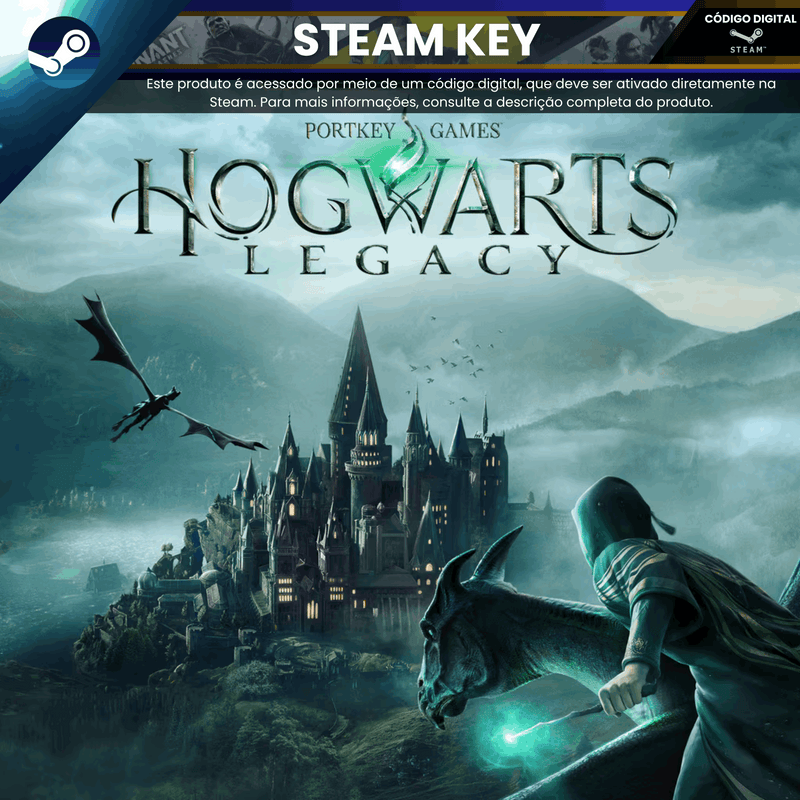 Hogwarts Legacy Deluxe Edition | Steam Key - Código Digital